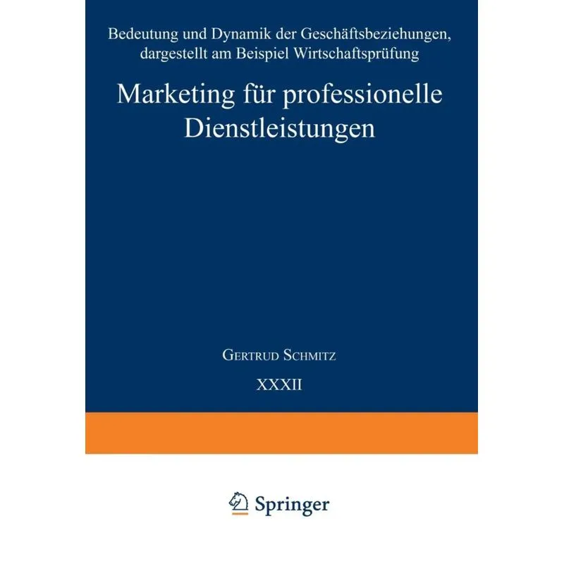 Marketing für professionelle Dienstleistungen