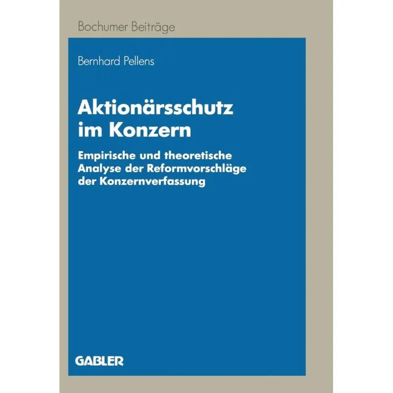 Aktionärsschutz im Konzern