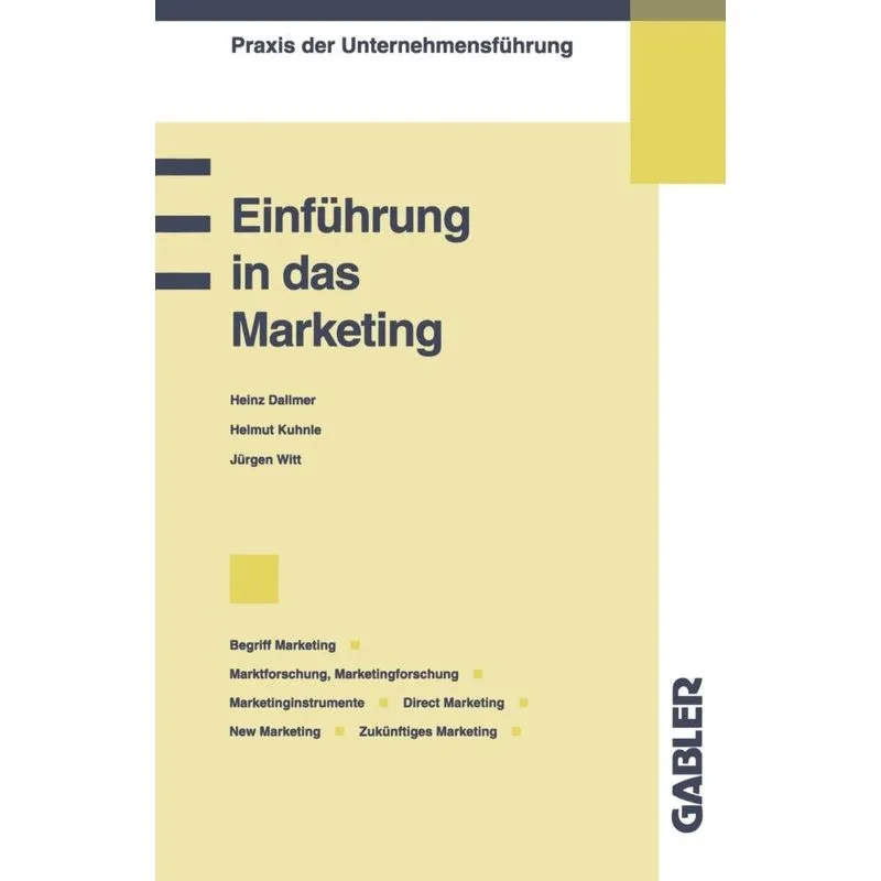 Einfuhrung in Das Marketing