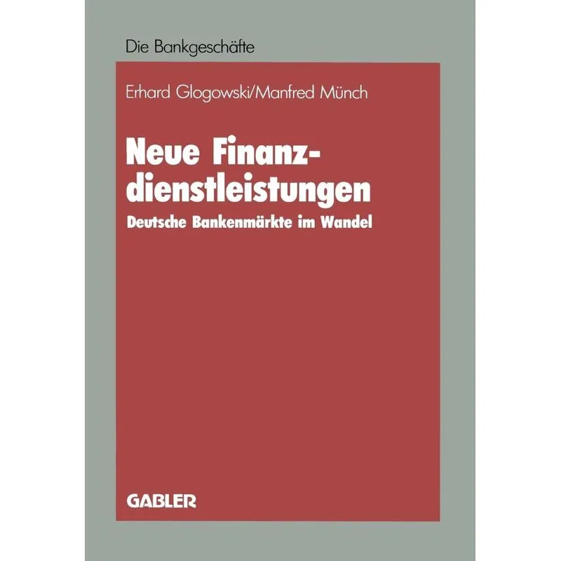 Neue Finanzdienstleistungen