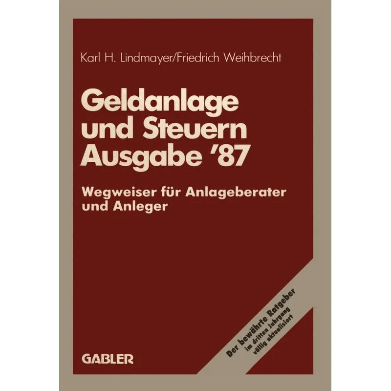 Geldanlage und Steuern 87