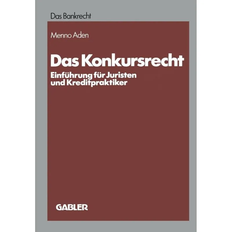 Das Konkursrecht