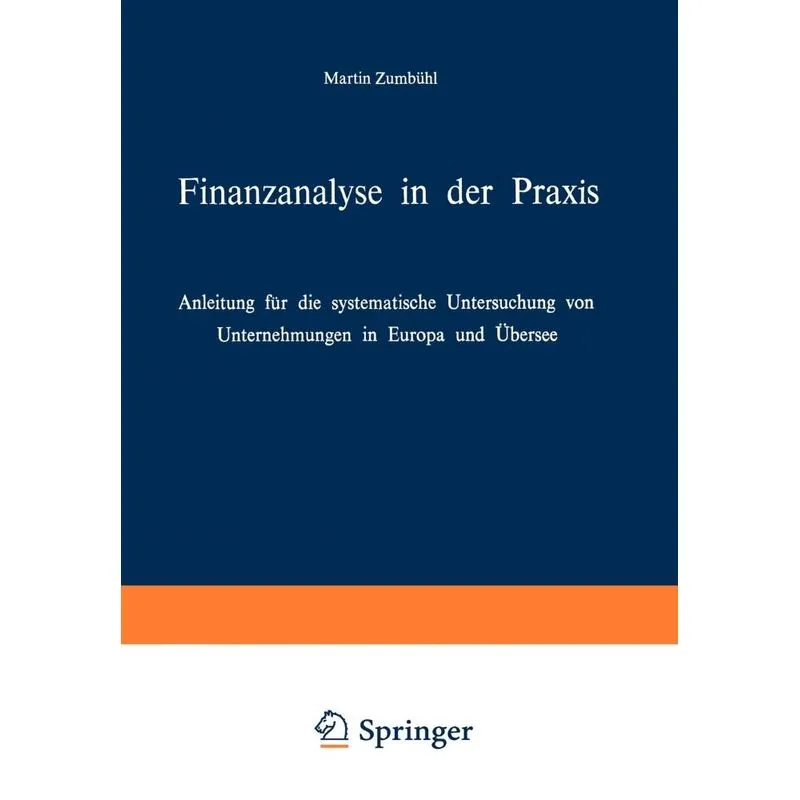 Finanzanalyse in der Praxis