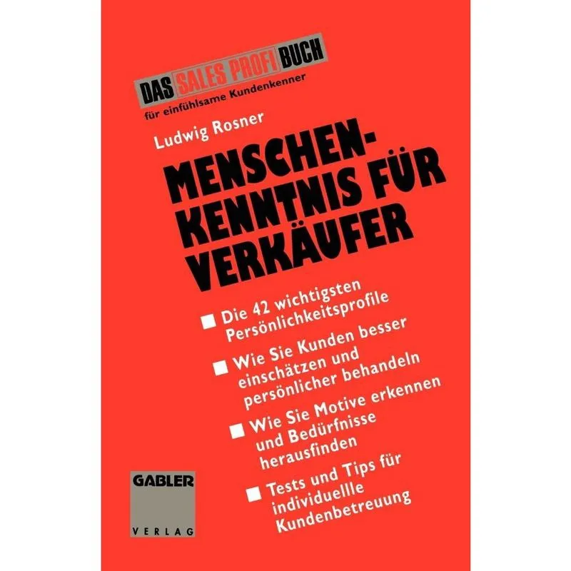 Menschenkenntnis für Verkufer