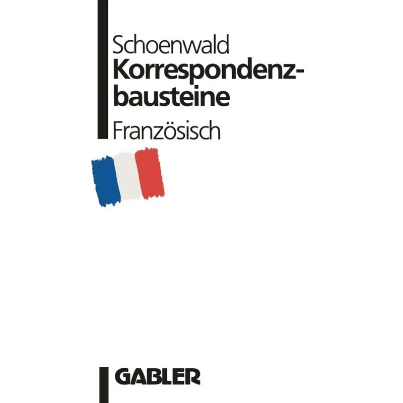 Korrespondenzbausteine Französisch