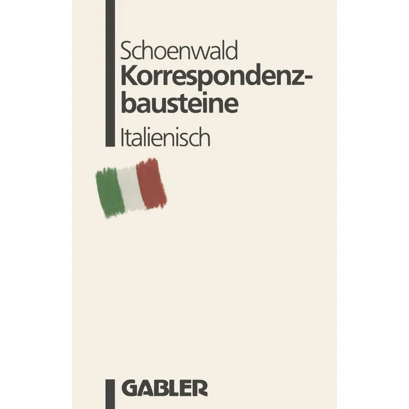 Korrespondenzbausteine Italienisch