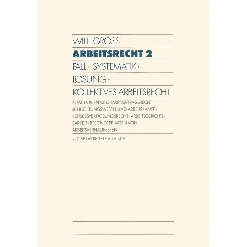 Arbeitsrecht 2