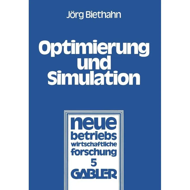 Optimierung und Simulation