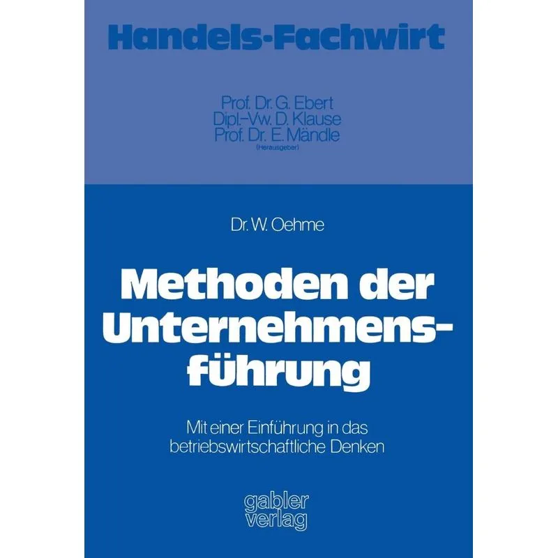 Methoden der Unternehmensführung