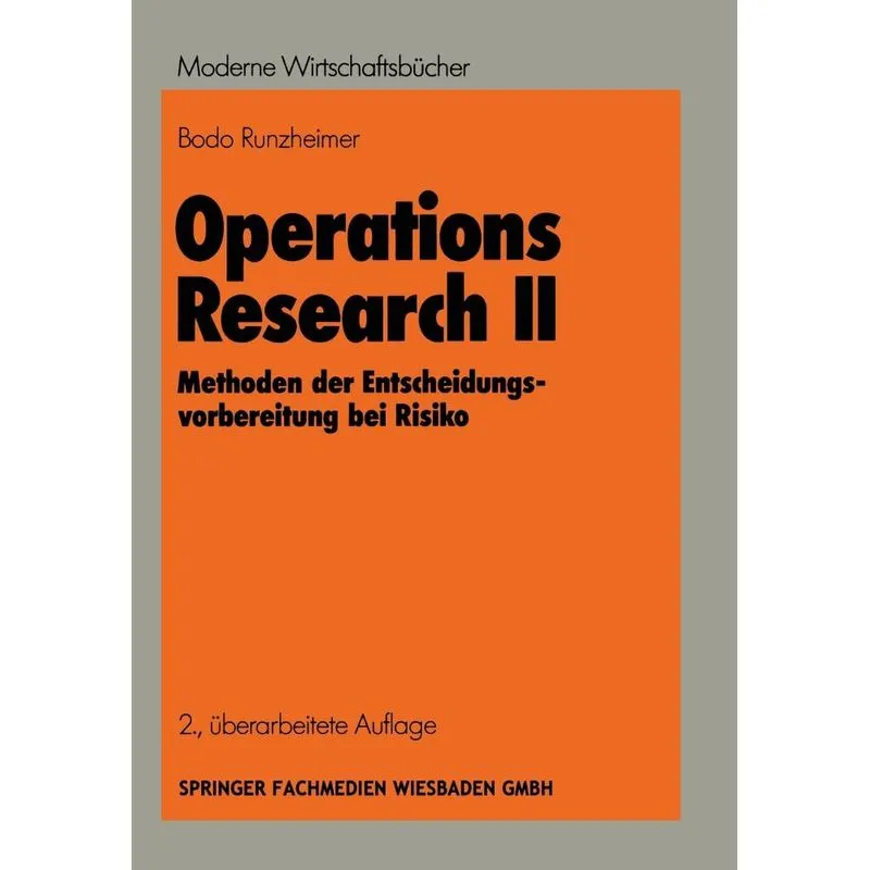 Operations Research II