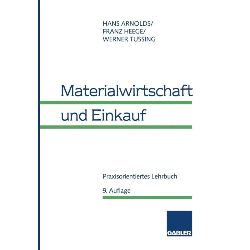Materialwirtschaft Und Einkauf