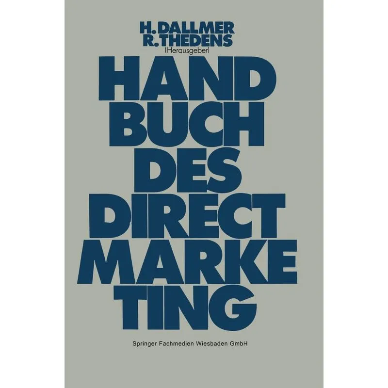 Handbuch des Direct-Marketing