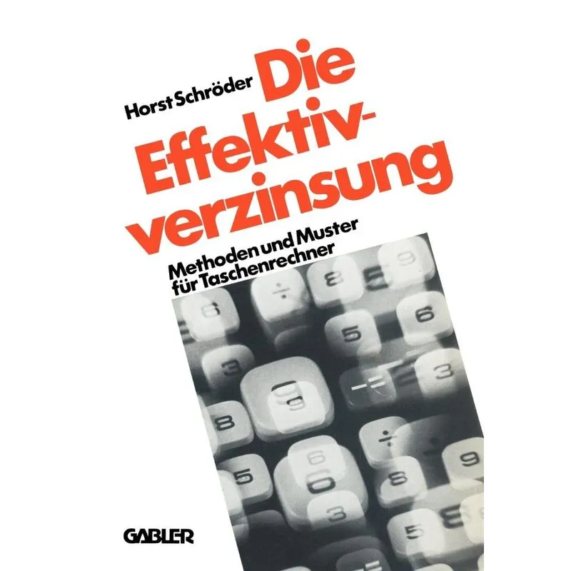 Die Effektivverzinsung
