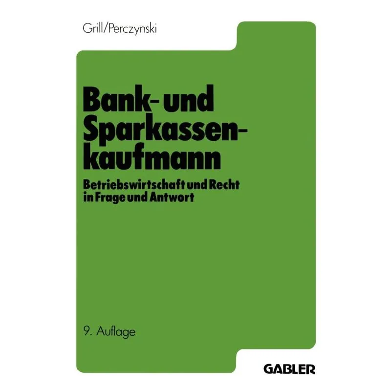 Der Bank- und Sparkassenkaufmann