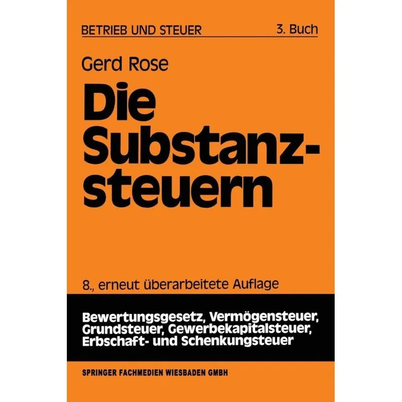 Die Substanzsteuern