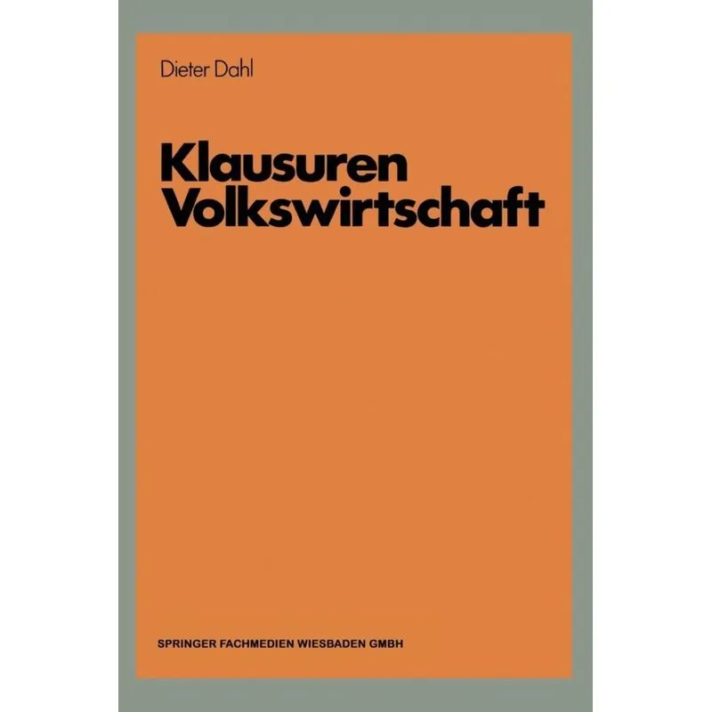 Klausuren Volkswirtschaft