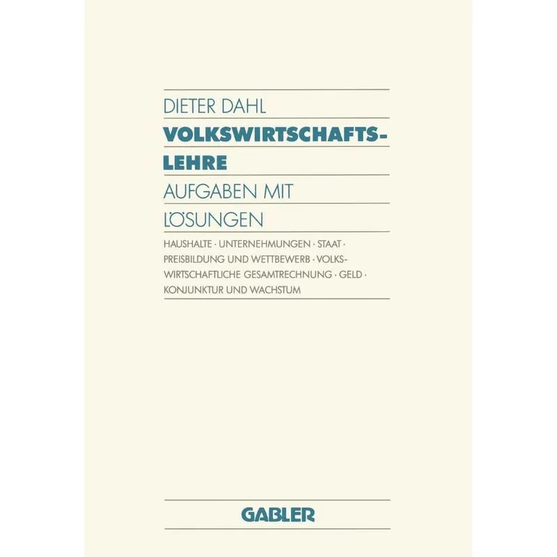 Volkswirtschaftslehre