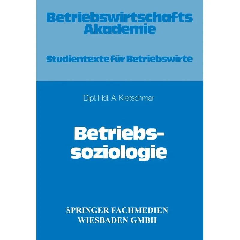 Betriebssoziologie