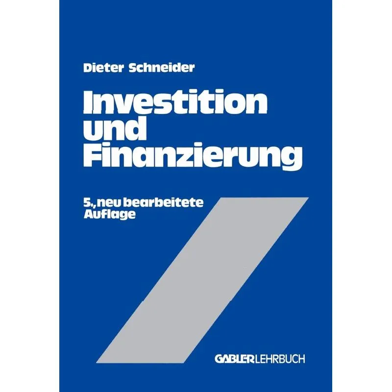Investition Und Finanzierung