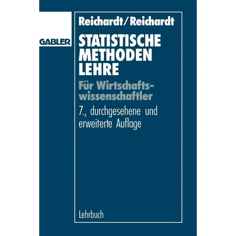 Statistische Methodenlehre Fur Wirtschaftswissenschaftler