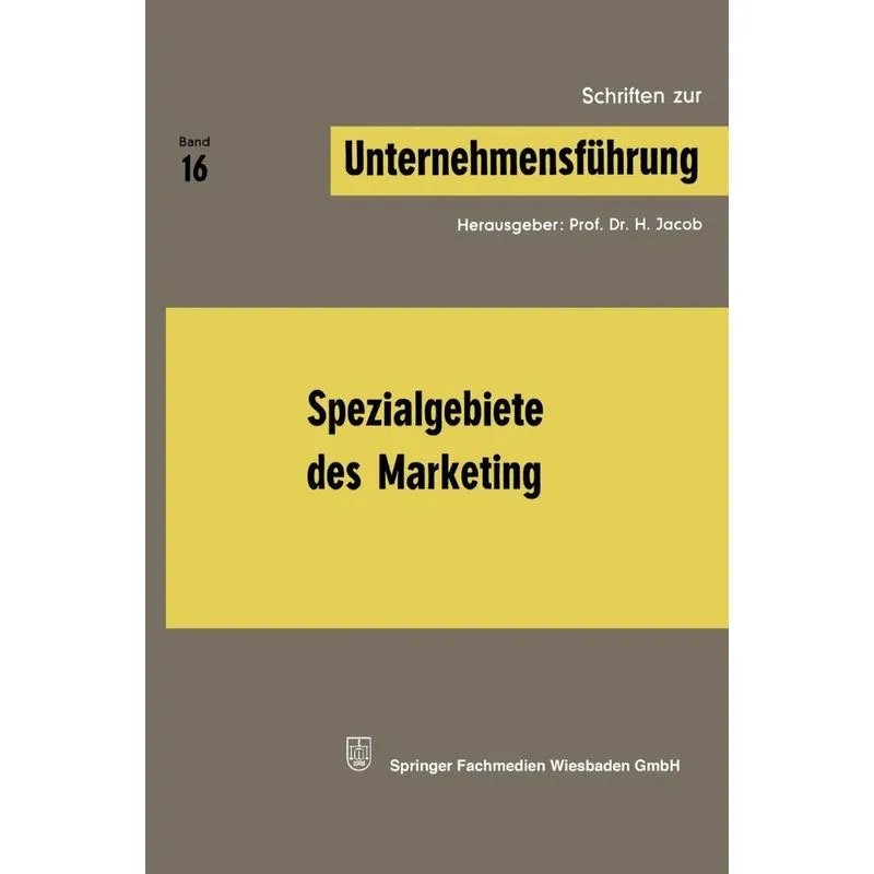 Spezialgebiete Des Marketing