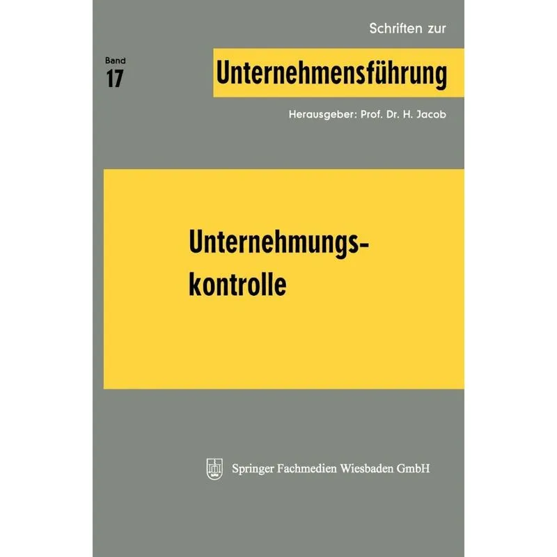 Unternehmungskontrolle
