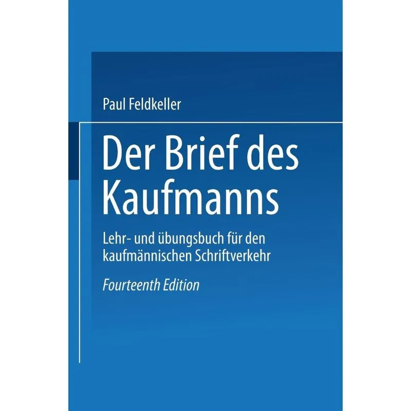 Der Brief Des Kaufmanns