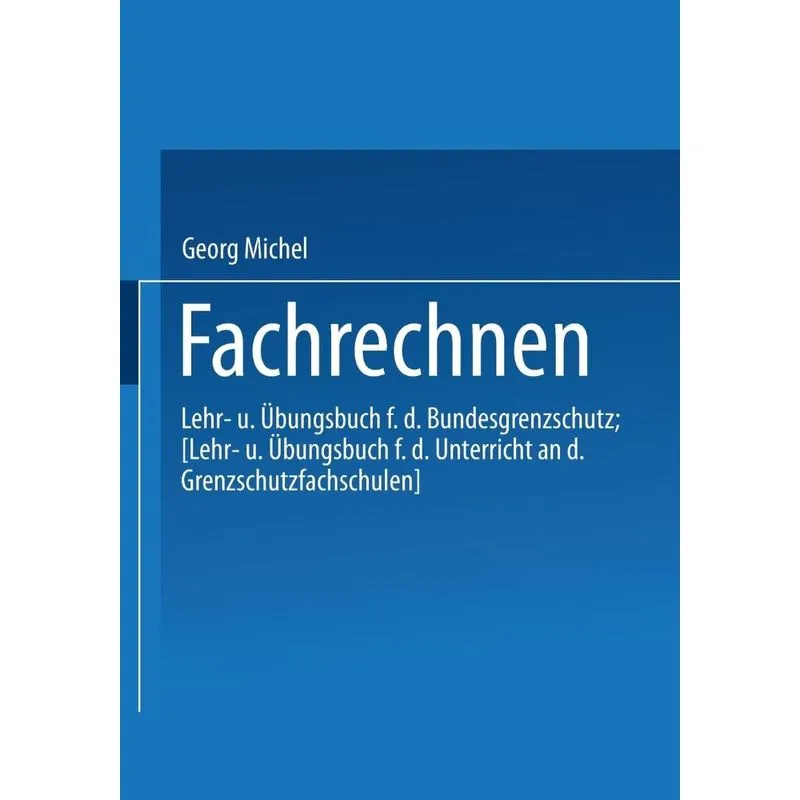 Fachrechnen