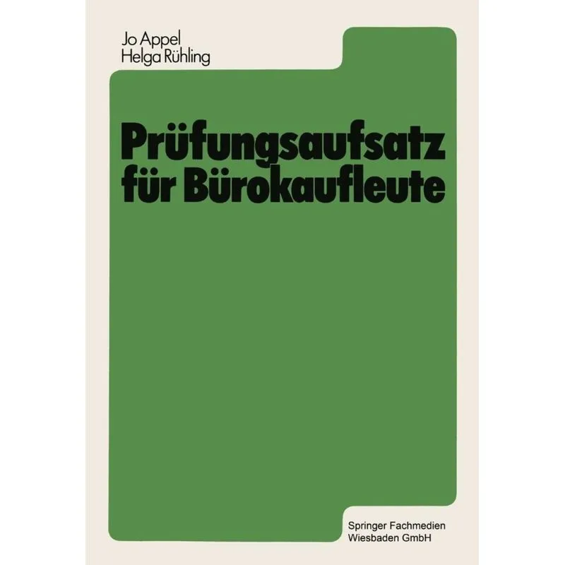 Prüfungsaufsatz für Bürokaufleute