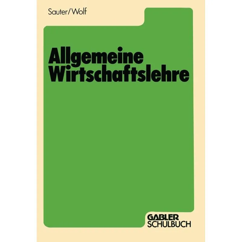 Allgemeine Wirtschaftslehre
