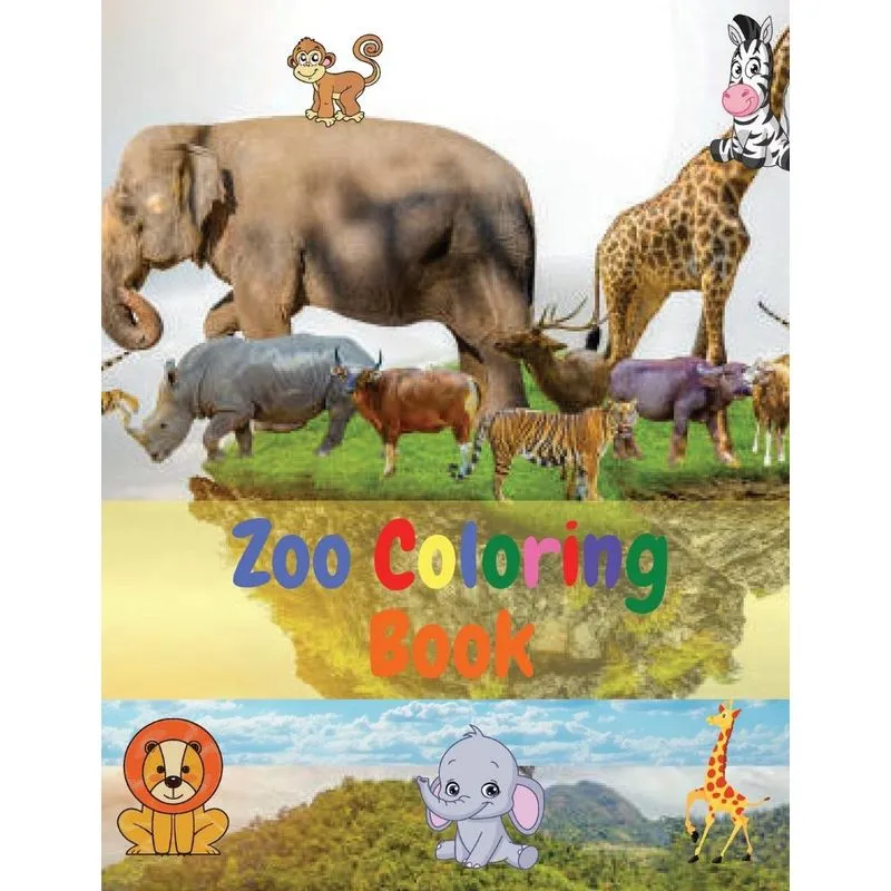 Zoo Coloring Book