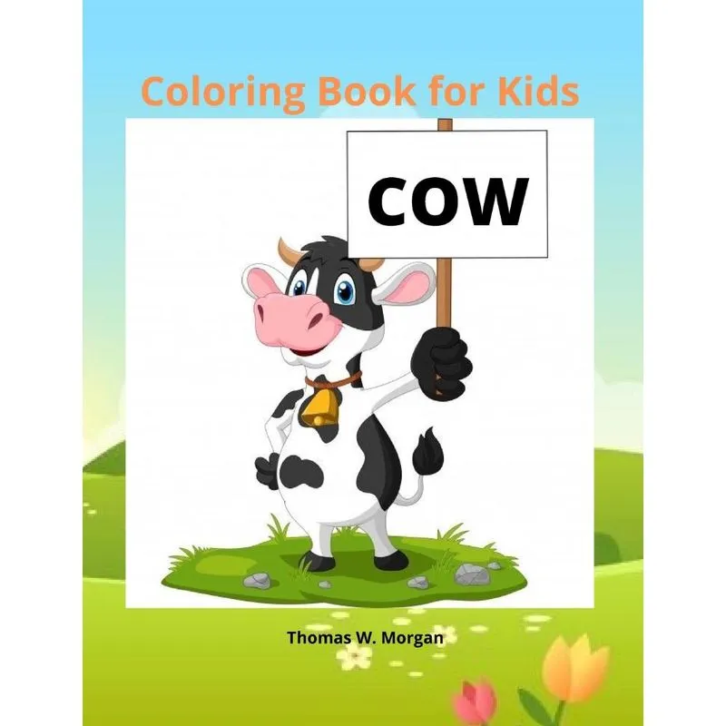 Cow Coloring Book for Kids