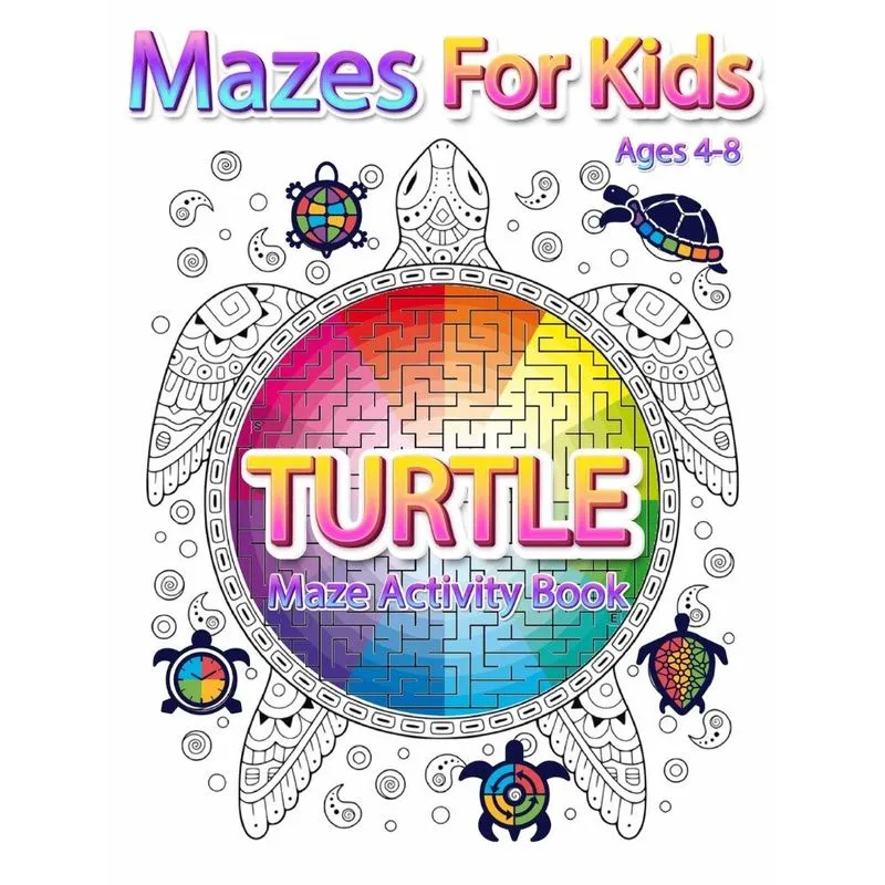 Mazes For Kids Ages 4-8
