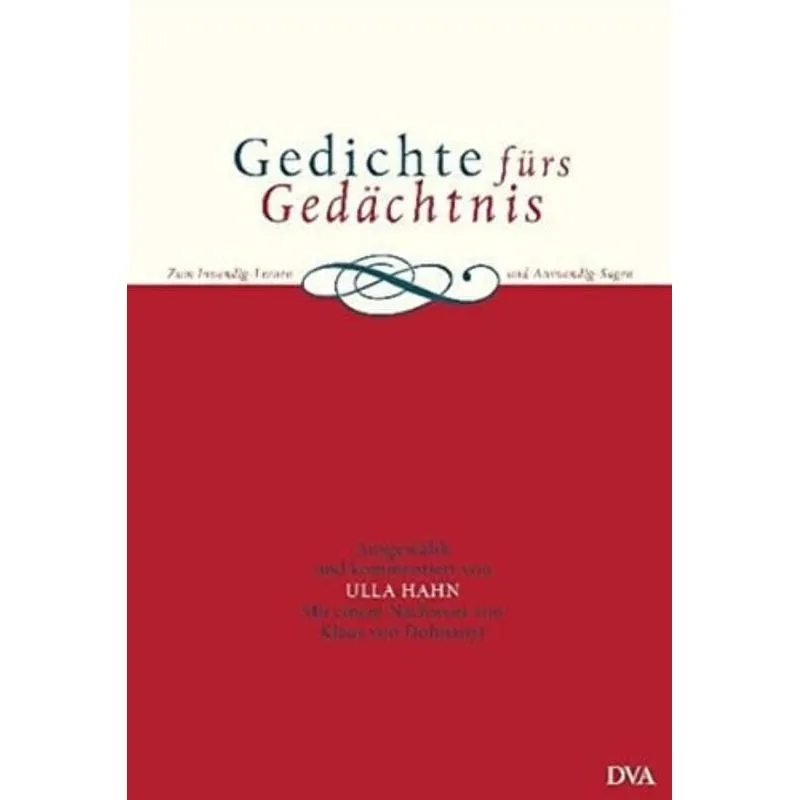 GEDICHTE FÜRS GEDÄCHTNIS