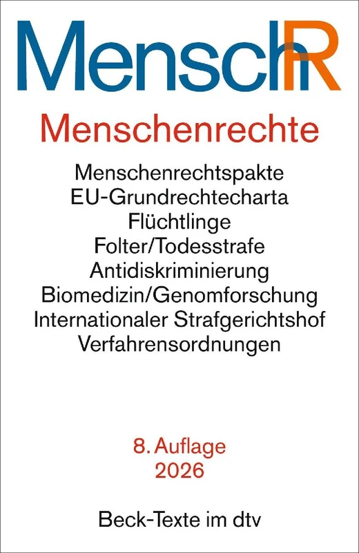 Menschenrechte - Ihr Internationaler Schutz. MenschR