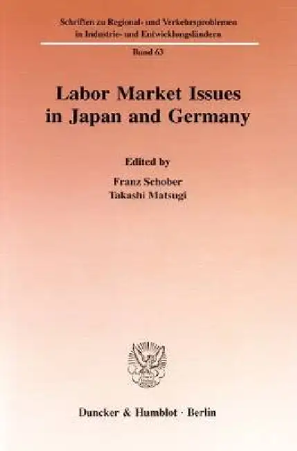 Labor Market Issues in Japan and Germany Paperback