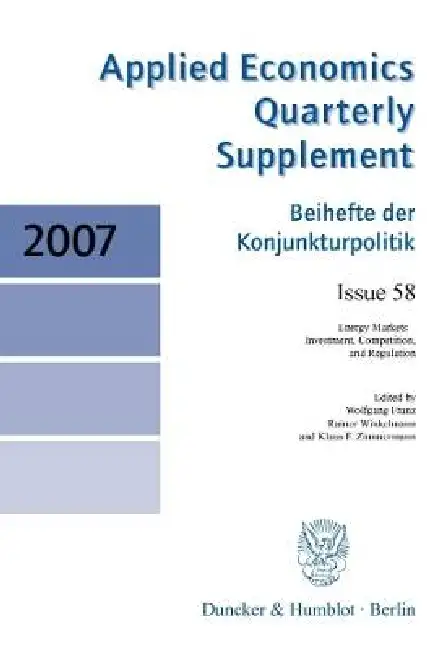 Energy Markets - Investment, Competition, and Regulation Paperback