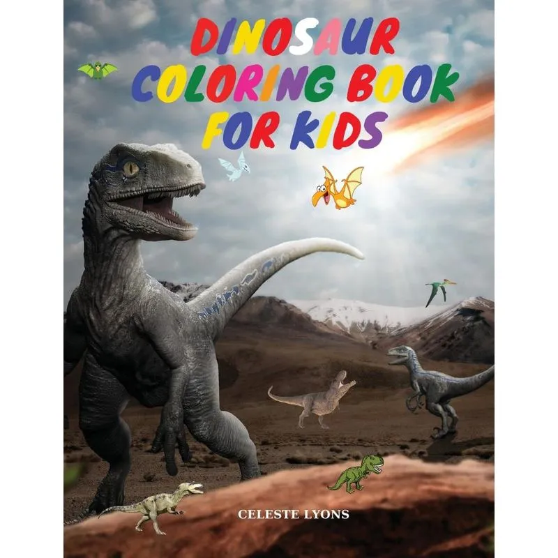 Dinosaur Coloring Book for Kids