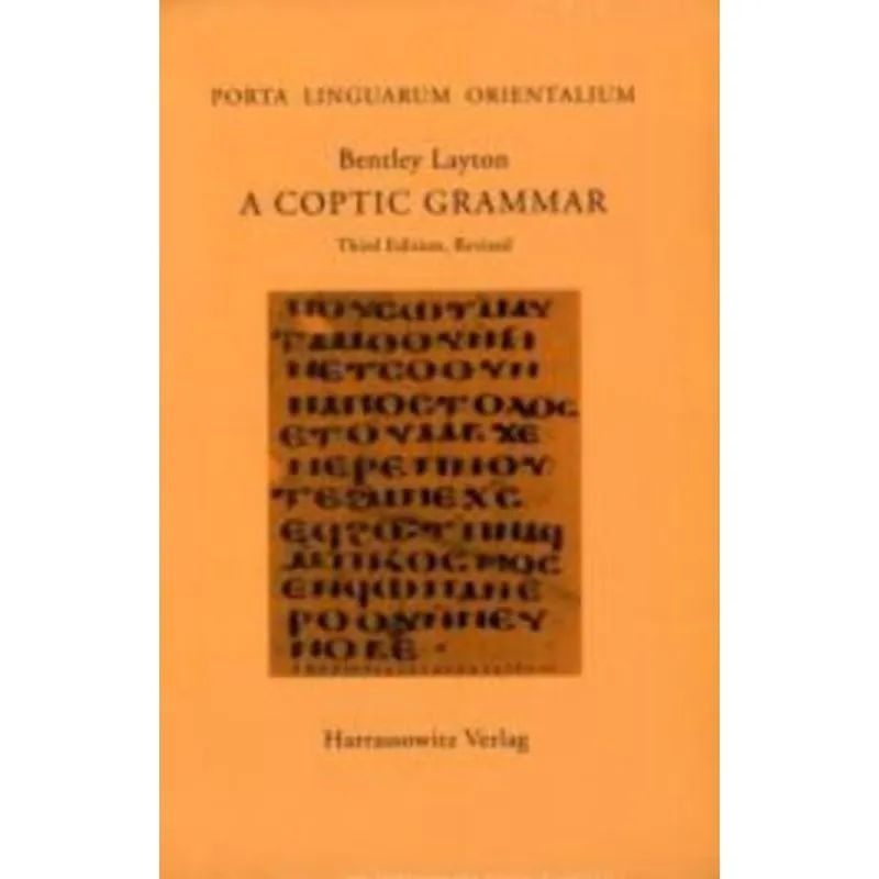 A COPTIC GRAMMAR