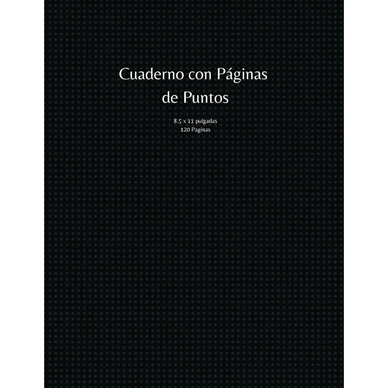 Cuaderno con Páginas de Puntos