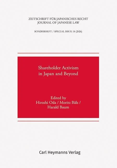 Zeitschrift für Japanisches Recht | Journal of Japanese Law - Sonderheft | Special Issue 18