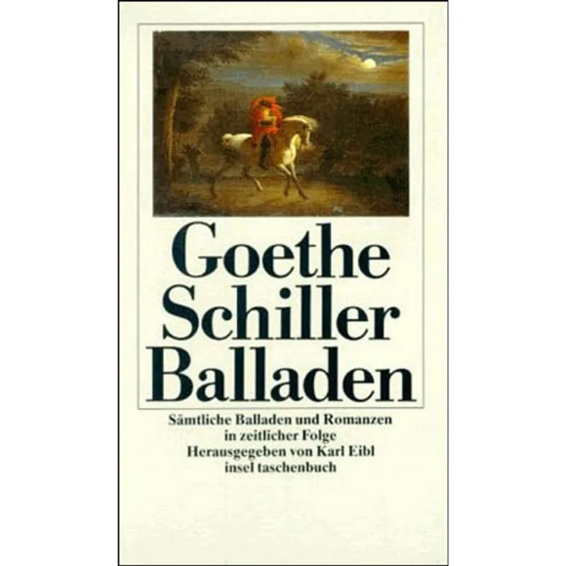 GOETHE, SCHILLER BALLADEN