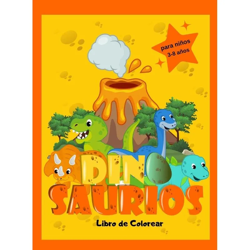 Dinosaurios Libro de Colorear