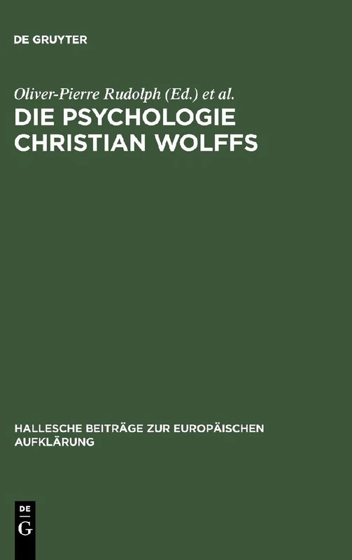 Die Psychologie Christian Wolffs