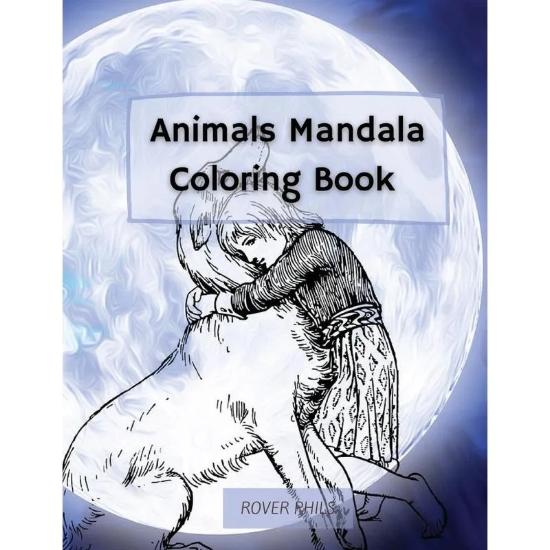 Animals Mandala Coloring Book