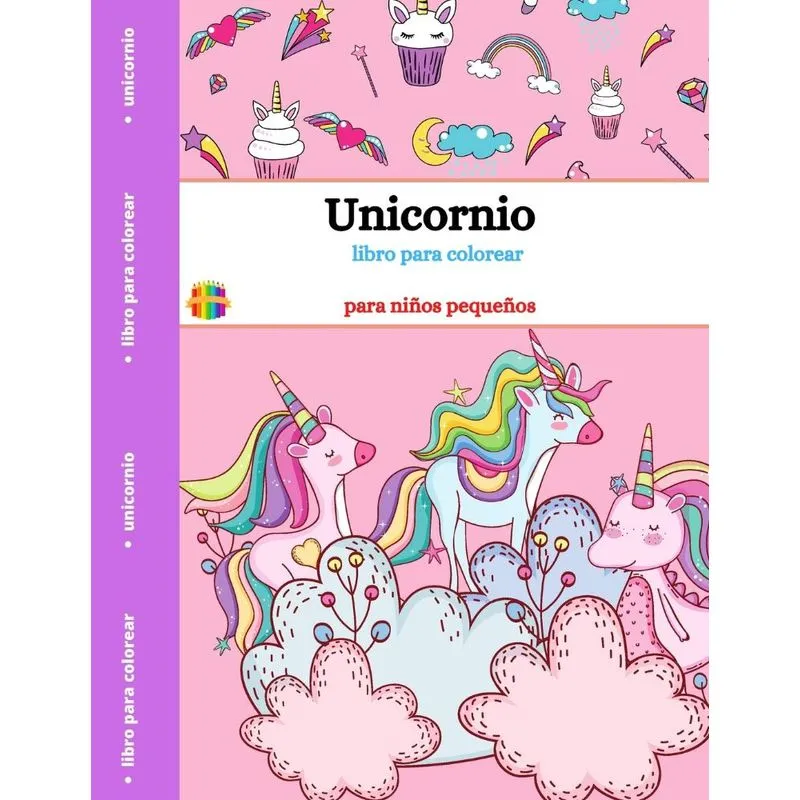 Libro para colorear de unicornios