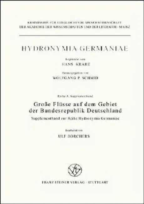 Grosse Flusse Auf Dem Gebiet Der Bundesrepublik Deutschland Paperback