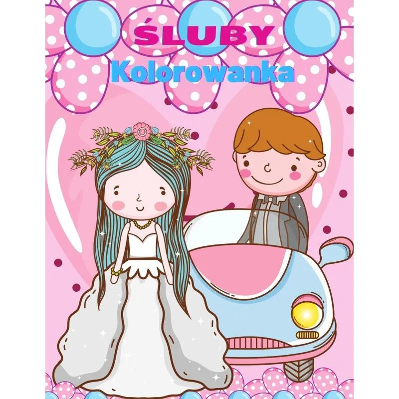 Kolorowanka slubna dla dzieci
