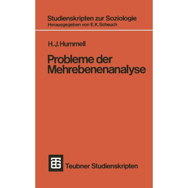 Probleme der Mehrebenenanalyse