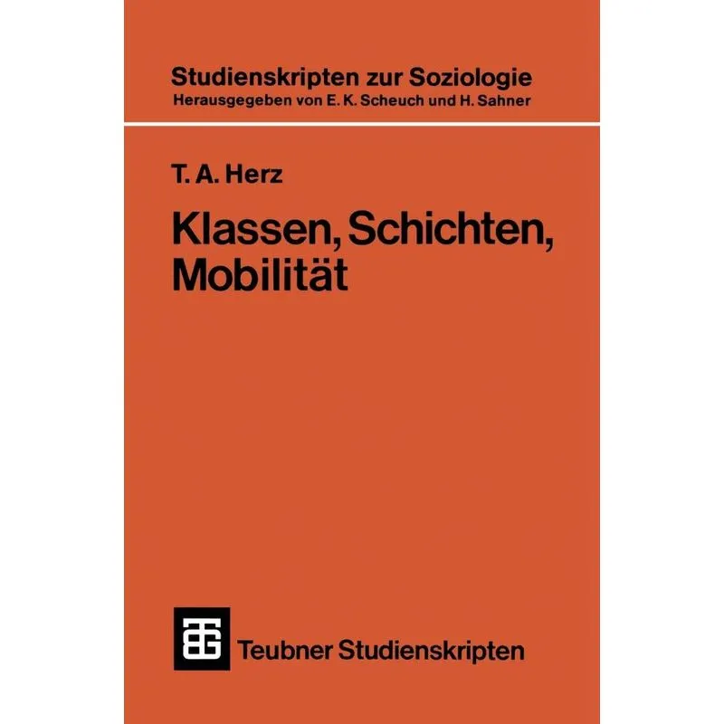 Klassen, Schichten, Mobilität